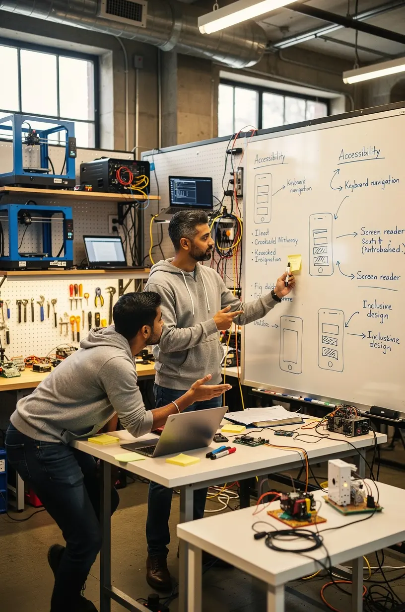 Accessibility features enhancing usability in modern applications